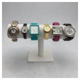 6 watches timex, Geneva, etc