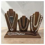 8 rhinestone, pearl, beaded etc necklaces