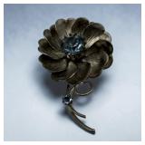 Vintage rhinestone brooch