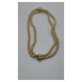 Depression era pearl necklace