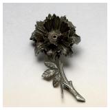 Vintage flower brooch