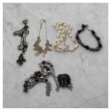 Necklace lot