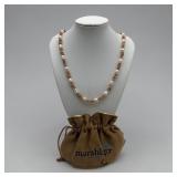Marahlago larimar pearl & shell necklace