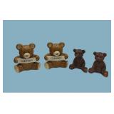 2 pairs of bears S&P sets