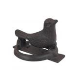 Cast iron bird door knocker