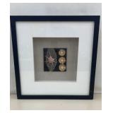 Sea Shell Framed Art 16 x 16