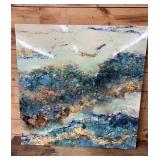 Large Abstract Wall Art 36 x 36