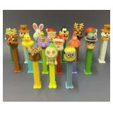17 Vintage PEZ Dispensers