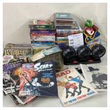 DVDs, Ephemera, Cargo Net etc