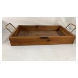 Wooden Serving Tray 19 x 11 x 3