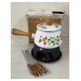 Vintage Viking Fondue Set