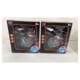 2 New Flying Disco Balls