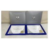 2 Boeing Service Awards with Pins