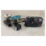 Pentax IQ Zoom EZY Camera etc