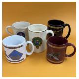 5 Airplane F-15 Flight Mugs