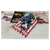 5 Fabric Banners 18 x 13