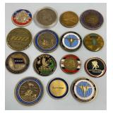 15 Boeing Military etc Collector Coins
