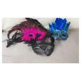 3 Masquerade Mardi Gras Masks
