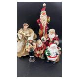 Christmas Figurines Lot