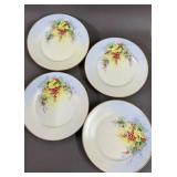 4 Vintage Hutschenreuther Dinner Plates 10'