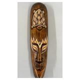 20' Costa Rican Wall Mask Art