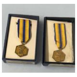 2 Commendation Medals