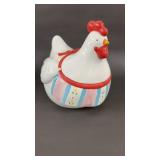 Ceramic Chicken Cookie Jar 8'