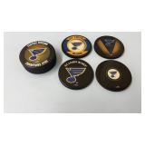St Louis Blues Puck and Coasters