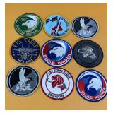 9 F-15 Eagle Patches 4'