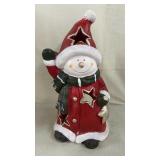 17' Ceramic Snowman