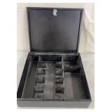 Vintage Metal Cash Box with Keys