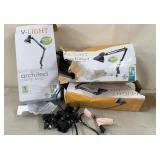 3 Clamp Desk Lights