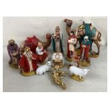 Vintage Nativity Set