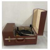 Vintage Silvertone HiFi Portable Turntable