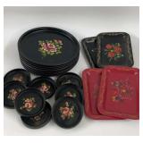 MC Metalwares Lot - Plates, Coasters etc