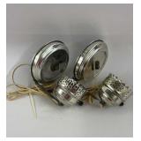 2 Vintage Electric Wall Sconce Lights
