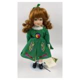 Alberon Porcelain Doll 12'