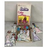 1974 Barbie Color & Play Colorforms