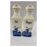 Vintage Moskau Oil and Vinegar Containers 9.5'