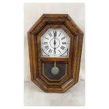 Howard Miller Oak Wall Clock 21 x 13
