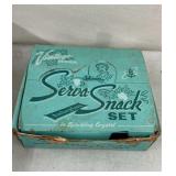 Anchor glass Serva Snack Set