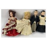 4 Old Dolls 7'