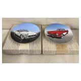 2 Collector Car Plates 8'