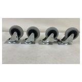 4 Casters - 3' Wheels