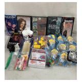 Misc Lot - Toys, Movies, Key Chain Kit