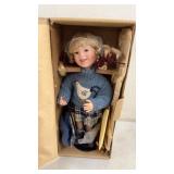 NOS Boydï¿½s Porcelain Doll 12'
