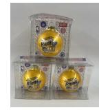 3 NOS Rams Superbowl Ornaments