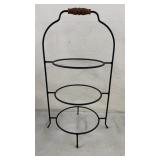 Metal Plate Rack Stand 23'