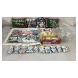 Misc Lot - Christmas, Needlepoint, Bowls etc
