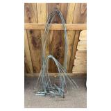 Antique Hide Stretchers Lot 24' & 40ï¿½